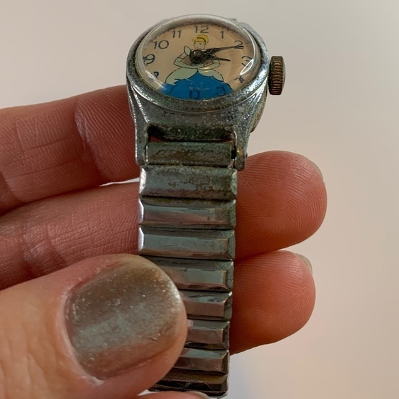 Vintage Cinderella Stretch Band Watch 1950 main image 6